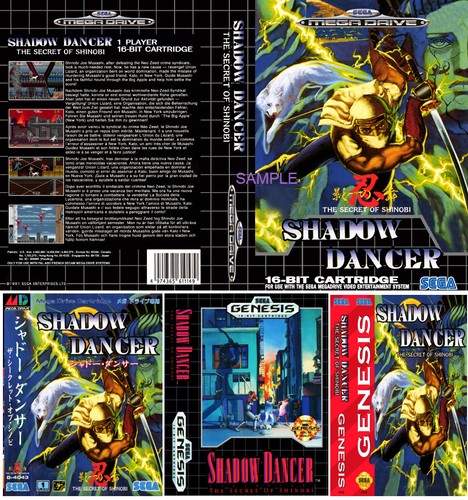 Shadow dancer mega drive - -,