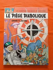 BD - BLAKE ET MORTIMER - T8, le piège diabolique - P.Jacobs - REED 1982