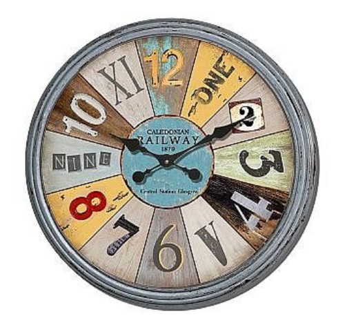 Horloge murale rétro - , shabby