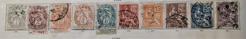 Timbres série complète