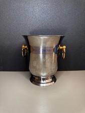 Superbe seau à champagne inox 18.8 GUY DEGRENNE avec poignée made in France chic