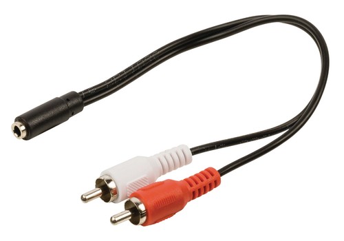 Câble audio stéréo rca - stéréo,