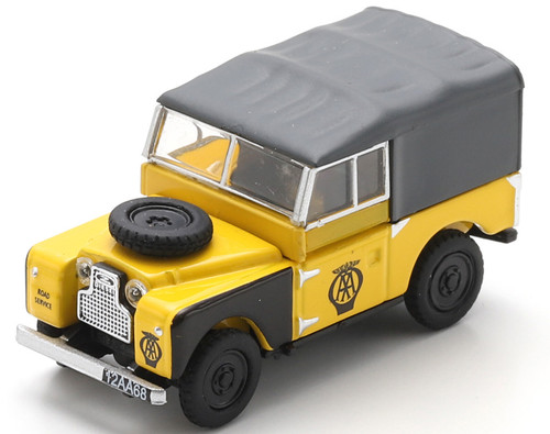 Schuco land rover - rover, jaune