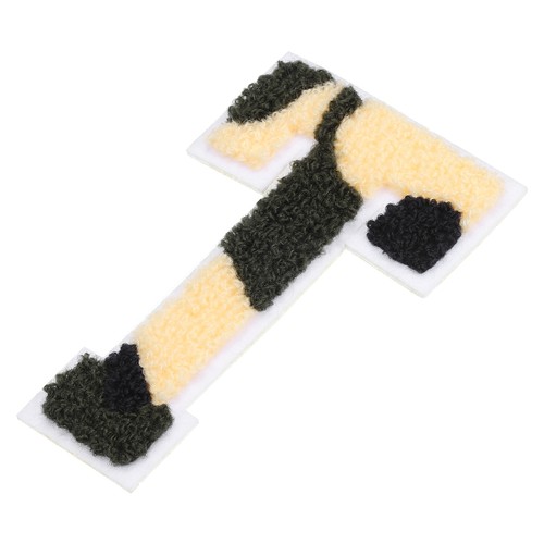écusson lettre patch - t,