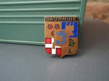 Ancienne  Jolie Broche    BLASON DAUPHINE, avec Email.  A. AUGIS - LYON