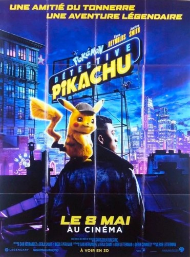 Affiche cinéma détective - cinéma, "