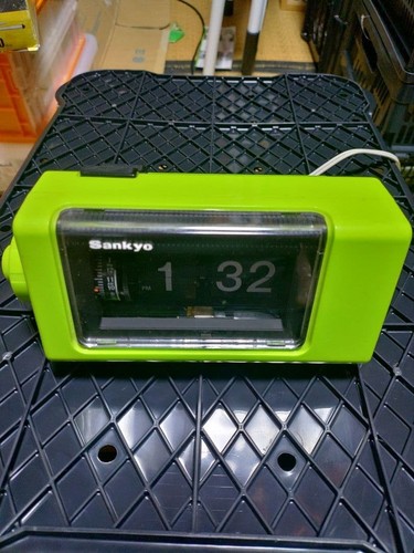 Sankyo zacks 101 flip clock - sankyo, lt-101