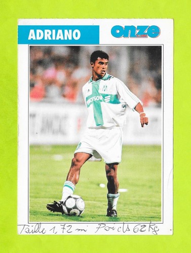 Fiche onze mondial adriano - onze,