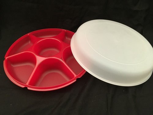 Tupperware six compartment - six,