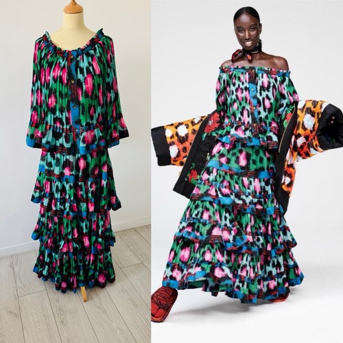 Ensemble jupe maxi blouse - ensemble, maxi+blouse