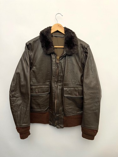 Navy 1 leather flight - leather,