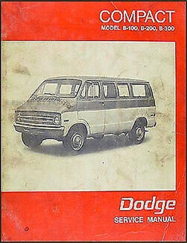 1971 1972 dodge - van, atelier