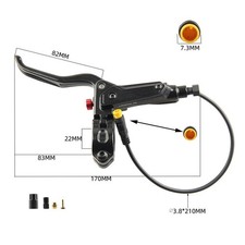 Poignée de frein vélo