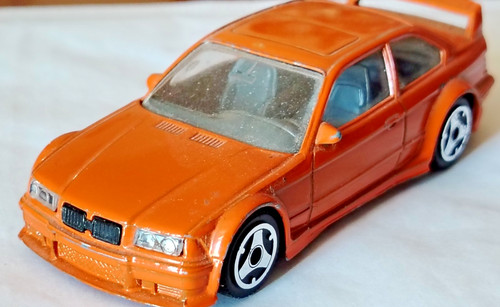 Bburago bmw m3 - m3, orange