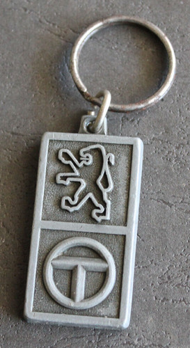 Porte clés peugeot talbot - -,