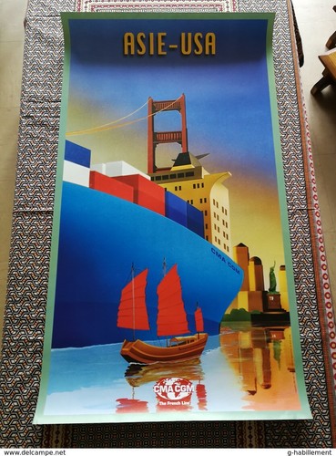 Affiche bateau - ++++++, /