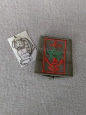 Fourreau d'épaule troupe de marine régiment d'infanterie chars de marine rouge