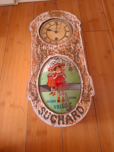 Pendule chocolat suchard - pendule,
