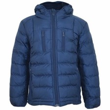 Veste Scolaire Casual Padded Pour Garçons Enfant Manteau Boule Marine Hiver