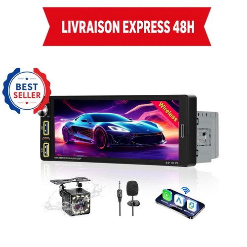 Autoradio din bluetooth car - din,