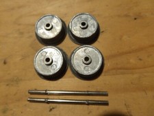 Hornby 2 essieux roues zamac libres sur axes pour plein de wagons de la gamme