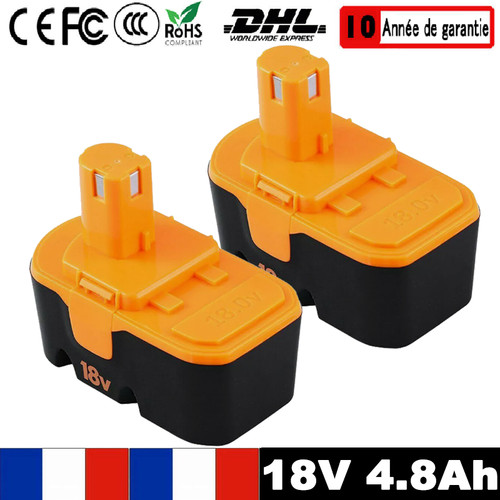 Batteries 4800mah pour - 2x,