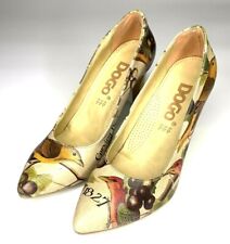 Chaussures à Talons Vegan Originale - Dogo Shoes Carving Bird - Taille 36 - NEUF