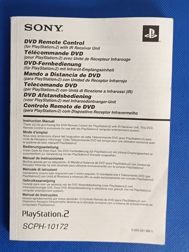 Notice dvd remote control - notice,