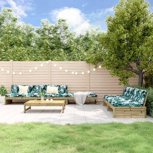 Salon jardin avec coussins - de,