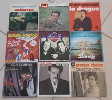 Lot de 50 disques vinyles 45