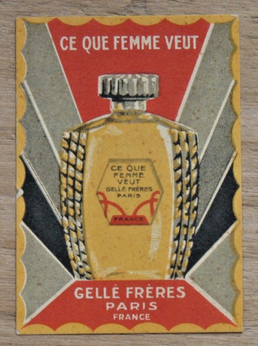 Carte parfumée gellé ce - gellÉ,