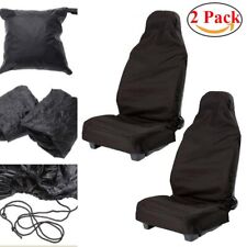 2Pcs Housses de Siège Voiture Universel Protective Cover Imperméable lavable