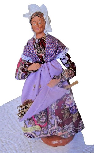 Doll handmade santon ancien - handmade,