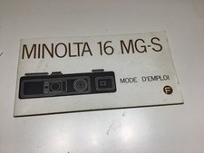 Mode d'emploi appareil photo