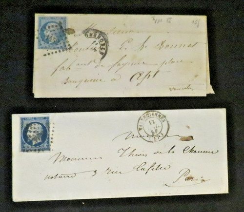 France lettres timbrees - lettres,