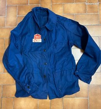 Ancienne veste bleu de travail