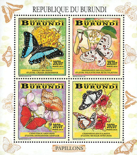 Stamps burundi 2014 perf - 2014,