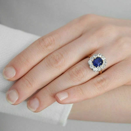 Bague fiançailles en or - fiançailles, fn