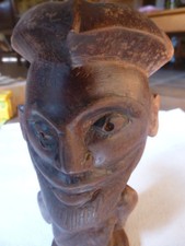 art contemporain africain Statue africaine