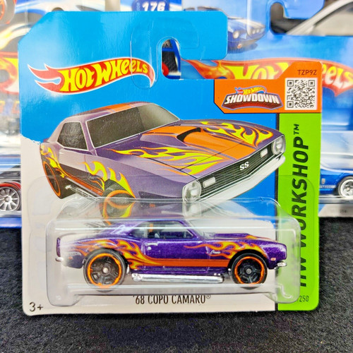 Hot wheels copo camaro - wheels, '68