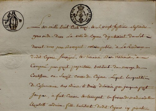1811 larnagol druilher sauzet - larnagol,