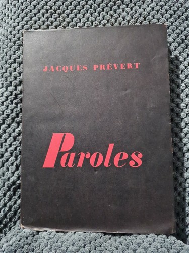 Jacques prévert paroles - prÉvert, .paroles