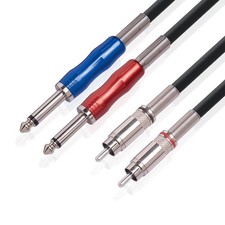 Audio Pro Equipement Audio Câble Audio Ligne for Haut-Parleurs Mixer Mâle-mâle