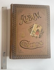 Album de 363 chromos anciens plus des découpis