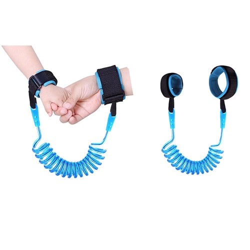 Laisse enfant bleu bracelet - laisse,