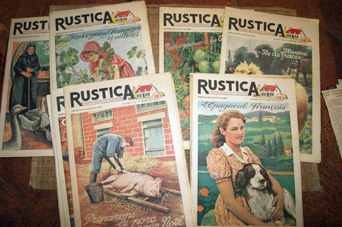 Lot revues rustica année - 17,