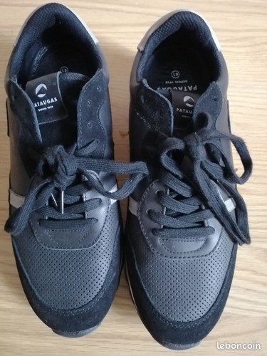 Basket pataugas cuire noir - , et