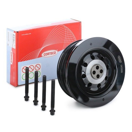 Poulie damper arbre - damper, moteur