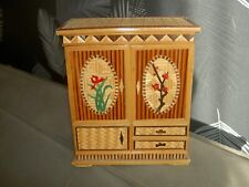 Boite Coffret ancien Paille de