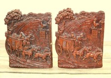 Western Horse Bookends Syroco
